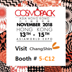 ChangShin attends Cosmoprof Asia 2018 in Hong Kong at AWE Hall 5 C12